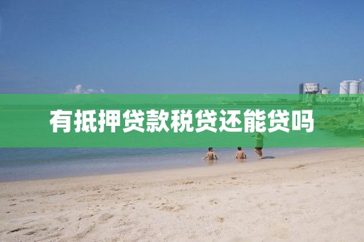 有抵押贷款税贷还能贷吗