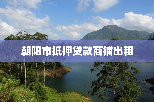 朝阳市抵押贷款商铺出租