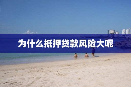 为什么抵押贷款风险大呢