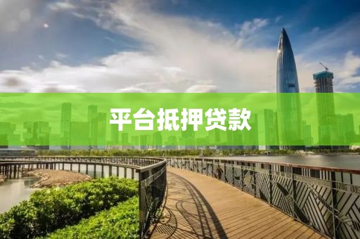 平台抵押贷款