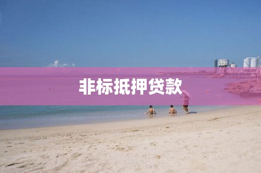非标抵押贷款