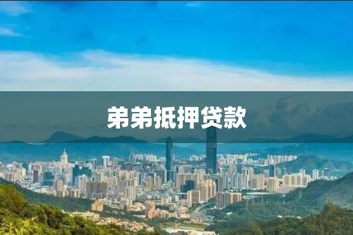 弟弟抵押贷款