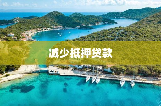 减少抵押贷款