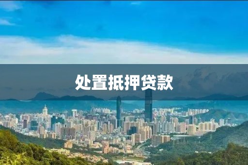 处置抵押贷款