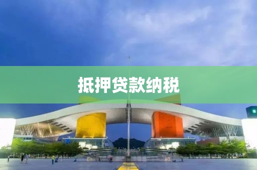 抵押贷款纳税