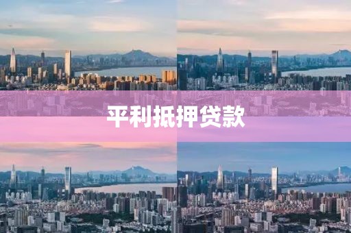 平利抵押贷款