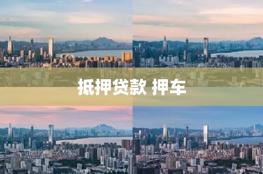 抵押贷款 押车