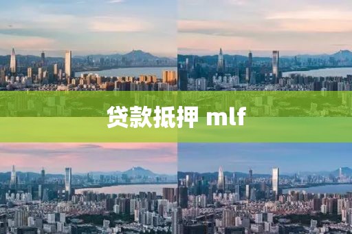 贷款抵押 mlf
