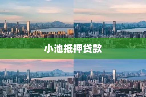 小池抵押贷款