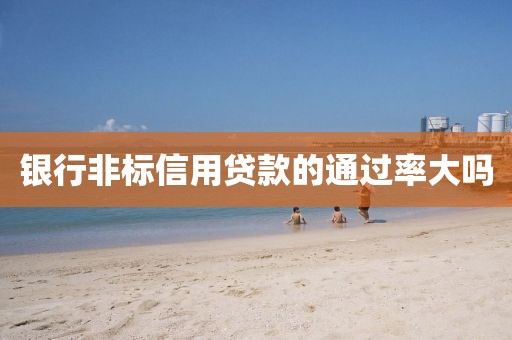 银行非标信用贷款的通过率大吗