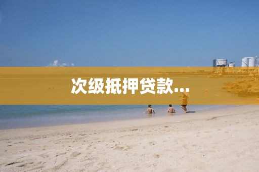 次级抵押贷款...