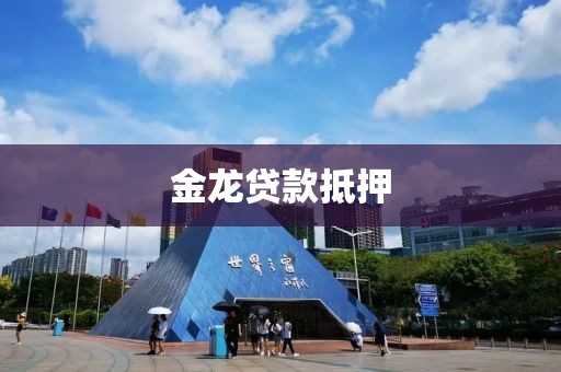 金龙贷款抵押