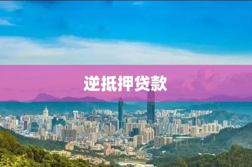 逆抵押贷款