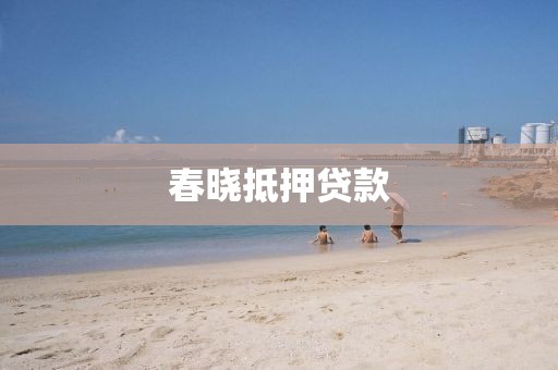 春晓抵押贷款