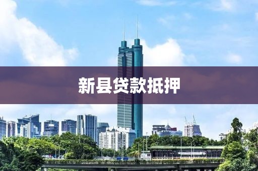新县贷款抵押