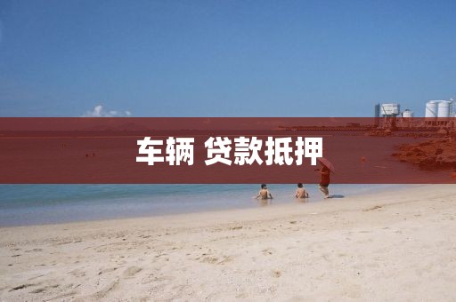 车辆 贷款抵押