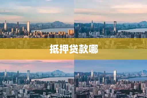 抵押贷款哪