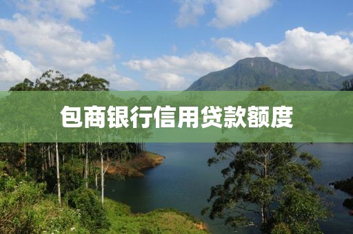 包商银行信用贷款额度