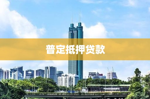 普定抵押贷款