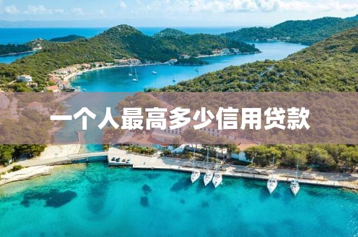 一个人最高多少信用贷款