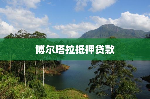 博尔塔拉抵押贷款
