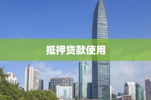 抵押贷款使用