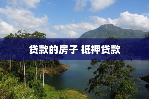 贷款的房子 抵押贷款