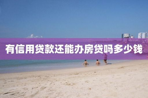 有信用贷款还能办房贷吗多少钱