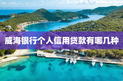 威海银行个人信用贷款有哪几种