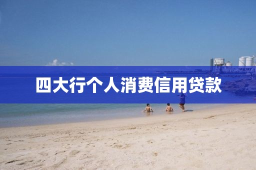 四大行个人消费信用贷款