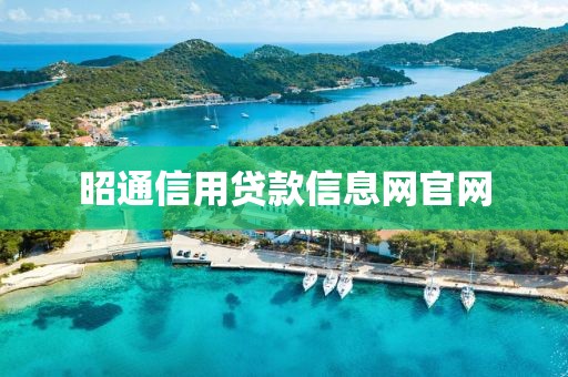 昭通信用贷款信息网官网