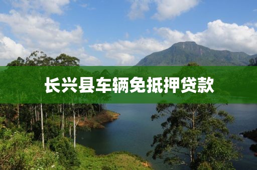 长兴县车辆免抵押贷款
