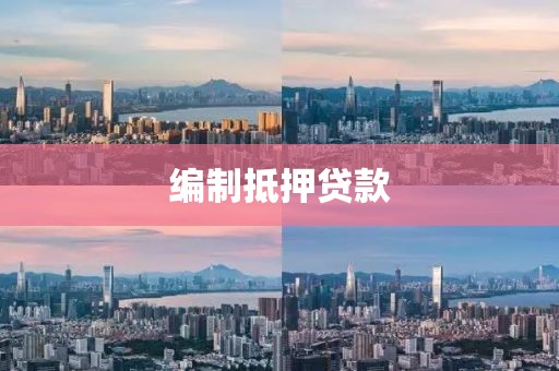 编制抵押贷款