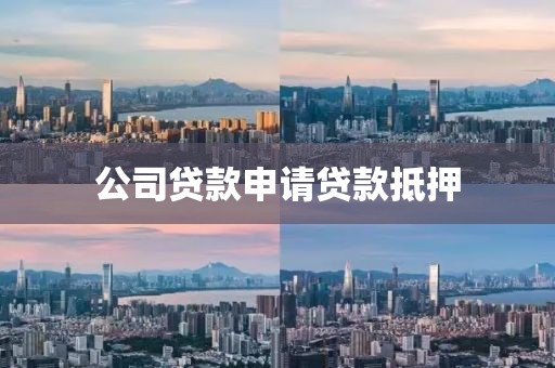 公司贷款申请贷款抵押