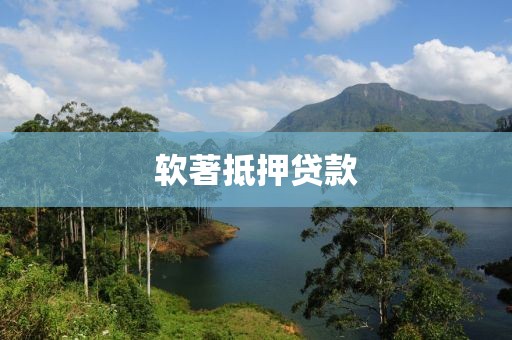软著抵押贷款