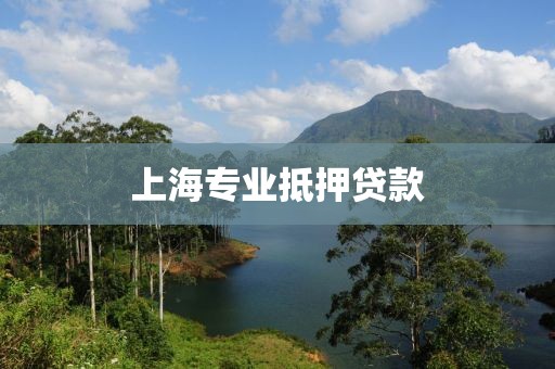 上海专业抵押贷款