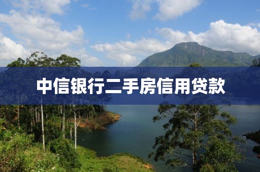 中信银行二手房信用贷款