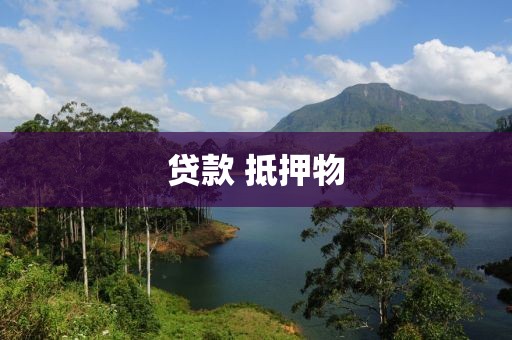 贷款 抵押物