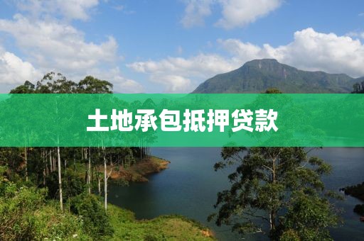 土地承包抵押贷款